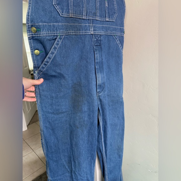USED DENIM LIBERTY OVERALLS SIZE 32x32 - Picture 6 of 7